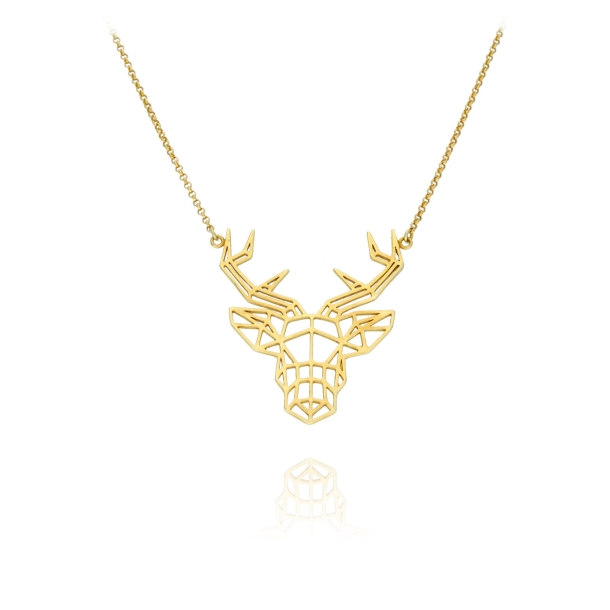 Gargantilla cabeza ciervo...