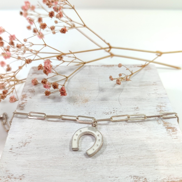 Pulsera herradura lacada...