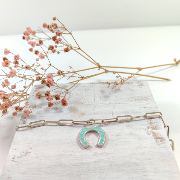 Pulsera herradura lacada...