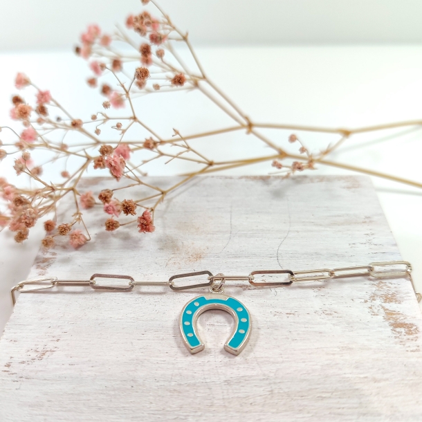 Pulsera herradura lacada...