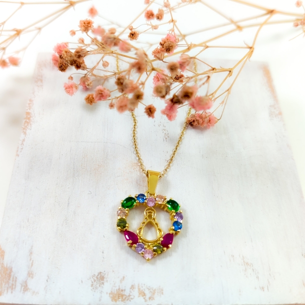 Gargantilla corazón...