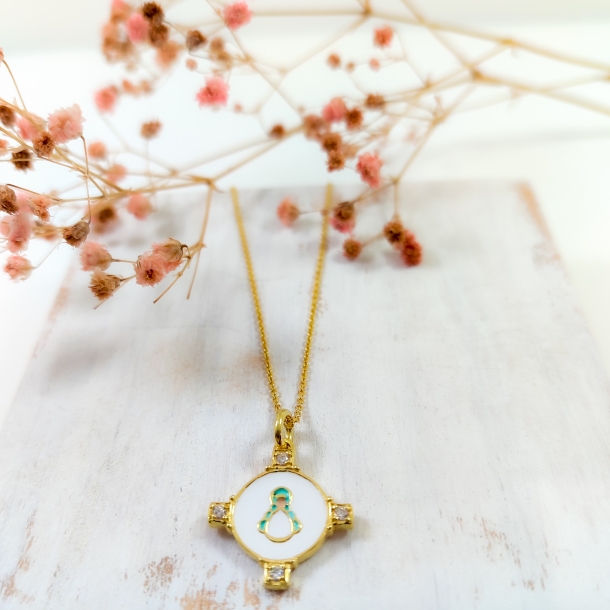 Gargantilla Baño oro,... 2