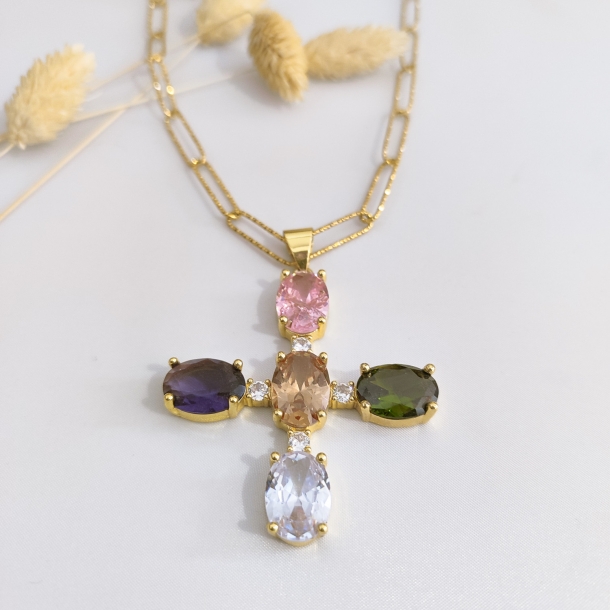 Gargantilla eslavones con...