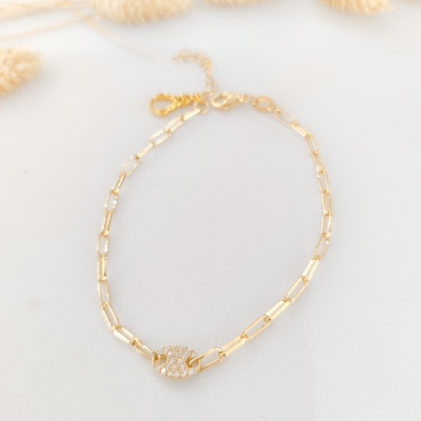 Pulsera silueta Virgen...