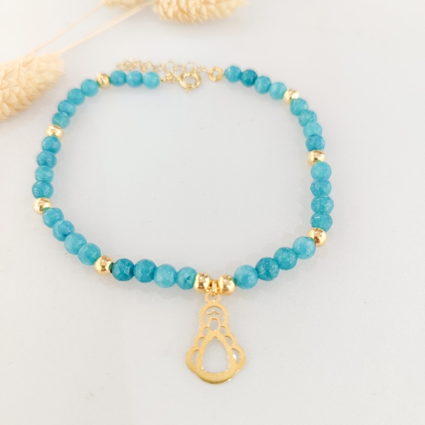 Pulsera piedras facetadas...