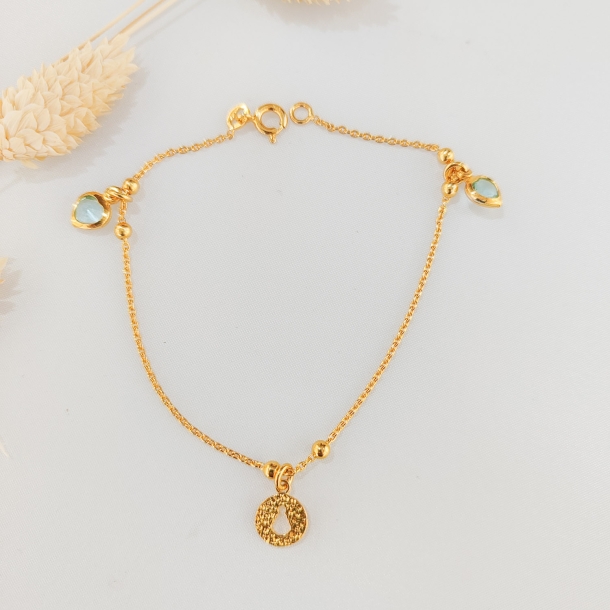 Pulsera silueta inversa...