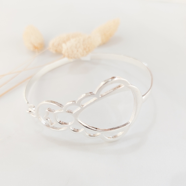 Pulsera silueta 5cm rígida...