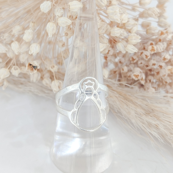 Anillo silueta Virgen del...