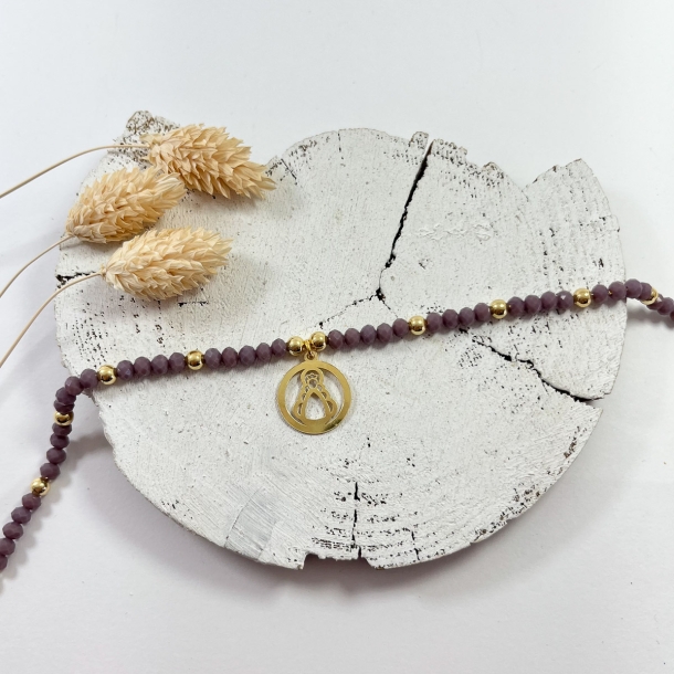 Pulsera piedras facetadas...