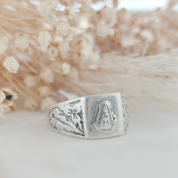 Anillo sello cuadrado...