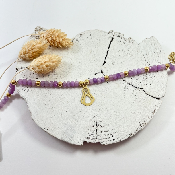 Pulsera piedras facetadas...