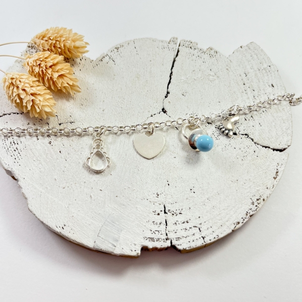 Pulsera silueta, corazón,...