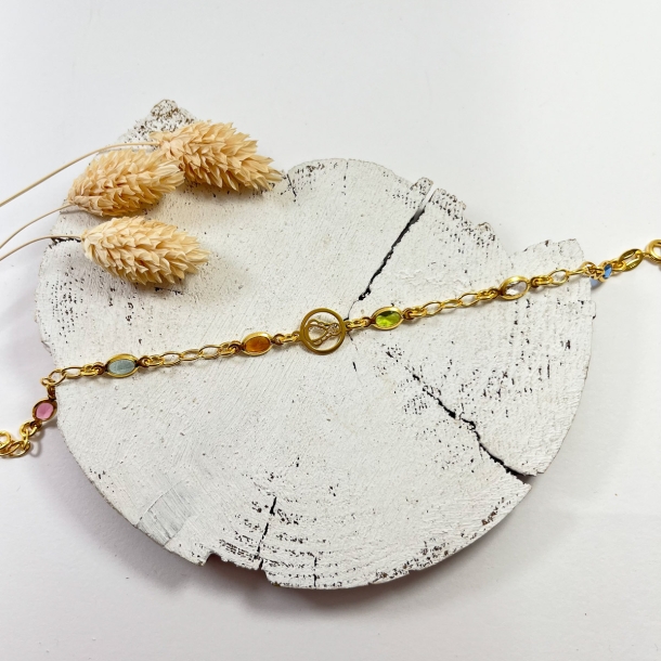 Pulsera silueta redonda...