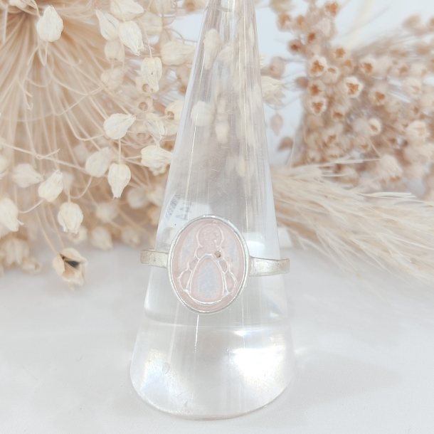 Anillo silueta redondo...