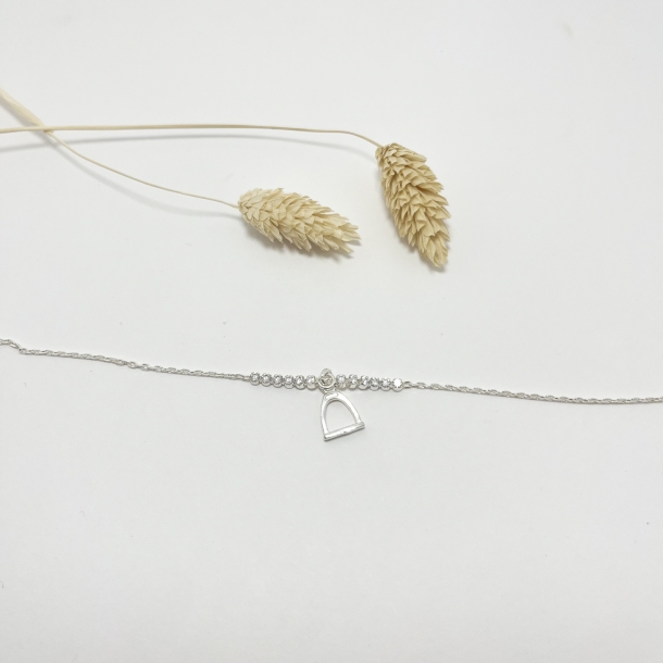 Pulsera plata piedra...