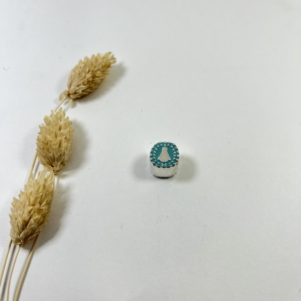 Charm cuadrado esmaltado...