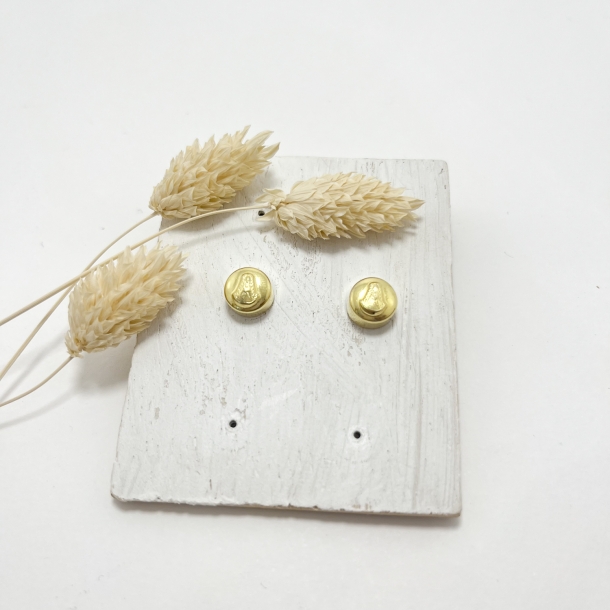 Pendientes redondos virgen...