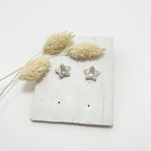 Pendientes estrella Virgen...