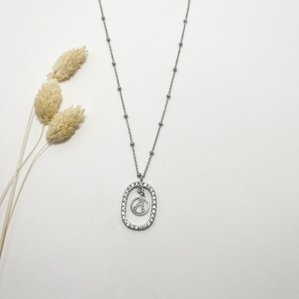 Gargantilla rectángulo de...