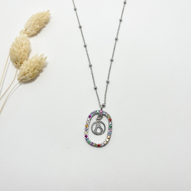 Gargantilla rectángulo de...