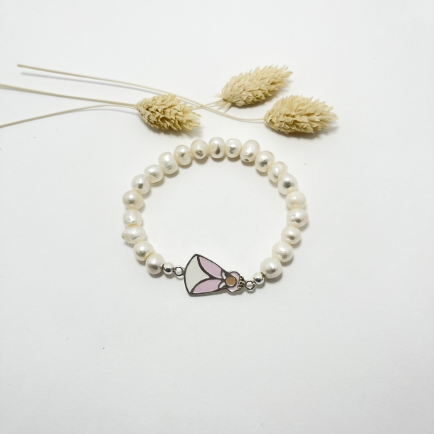 Pulsera perlas pastora...