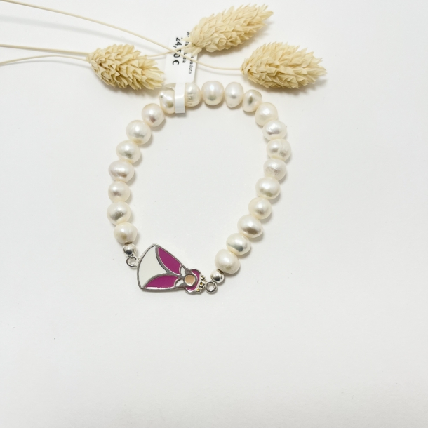 Pulsera perlas pastora...