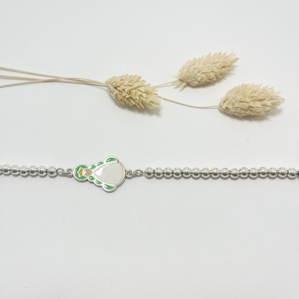 Pulsera bolas reina...