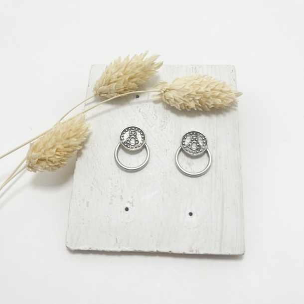 Pendientes aro y virgen...