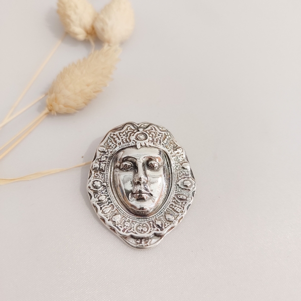 Medalla rostrillo grande plata 2