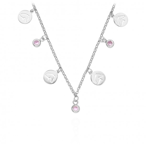 Gargantilla plata caballo...