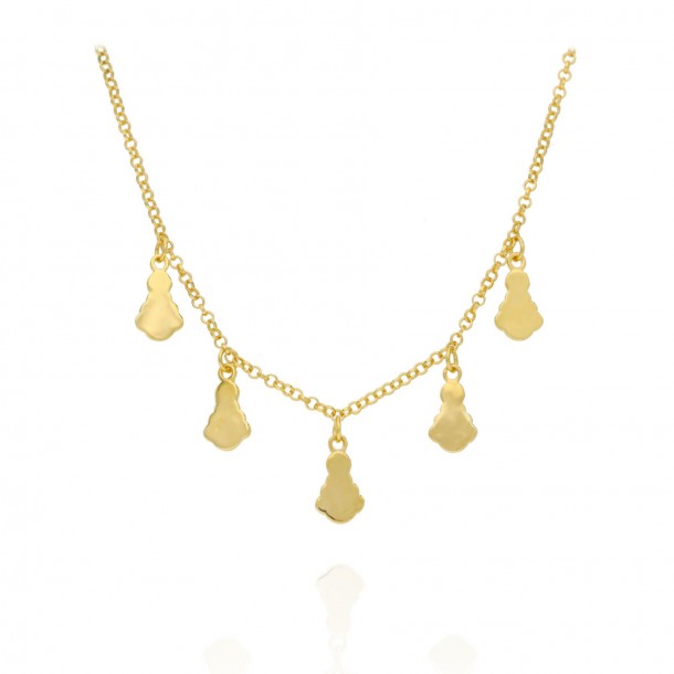 Gargantillas silueta Reina...