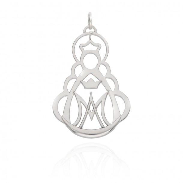 Medalla Silueta Virgen del...