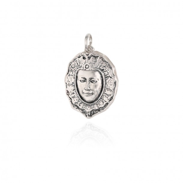 Medalla rostrillo Virgen...