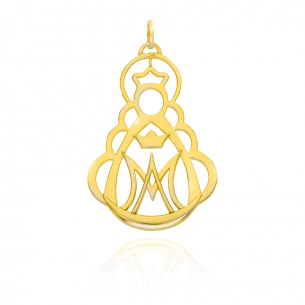 Medalla Silueta Virgen del...