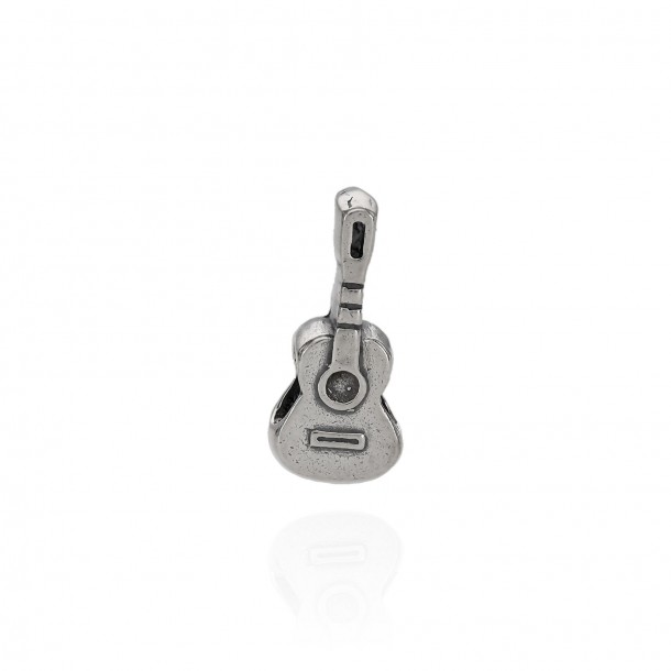 Charm Guitarra plata