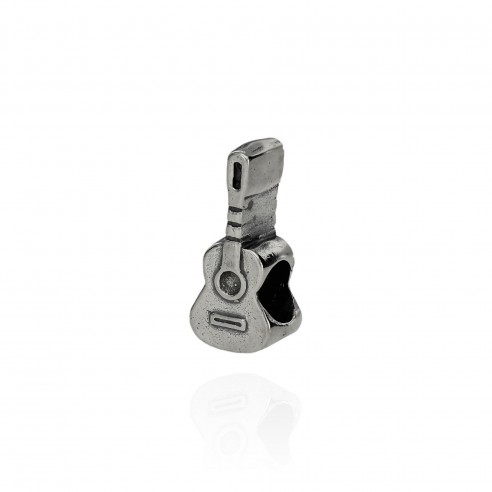 Charm Guitarra plata