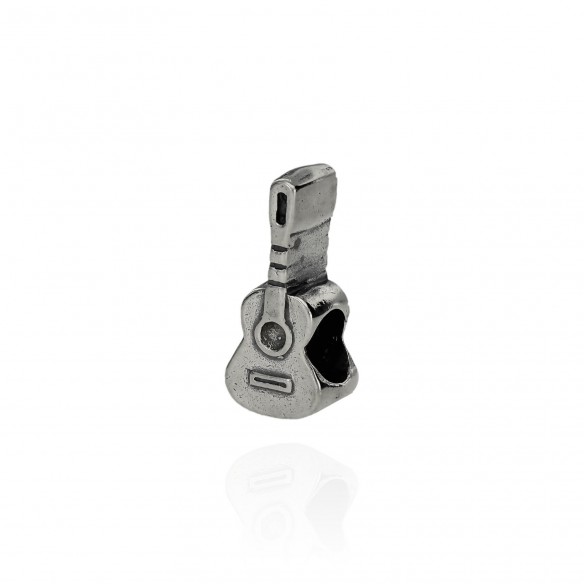 Charm Guitarra plata