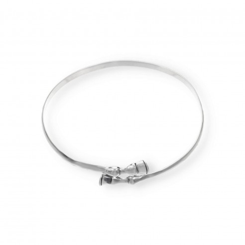 Pulsera manos caballo plata