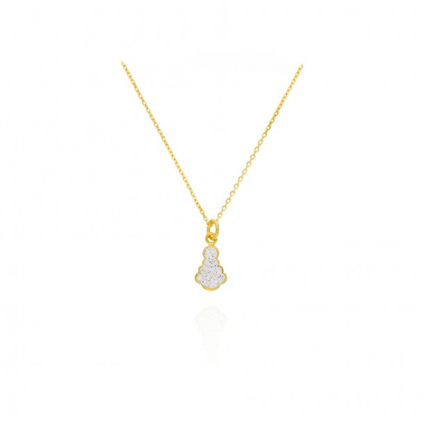 Gargantilla silueta...