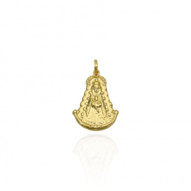 Medalla virgen reina 3 cm...