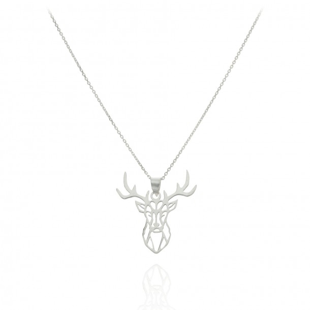 Gargantilla cabeza ciervo...