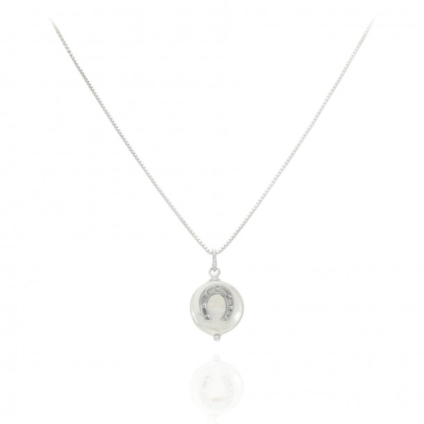 Gargantilla nacar con...