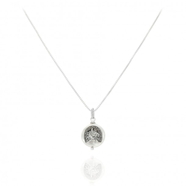 Gargantilla nacar con...