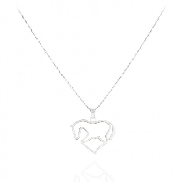 Gargantilla forma corazon...