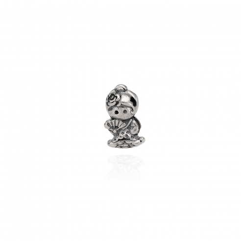 Charm flamenca plata