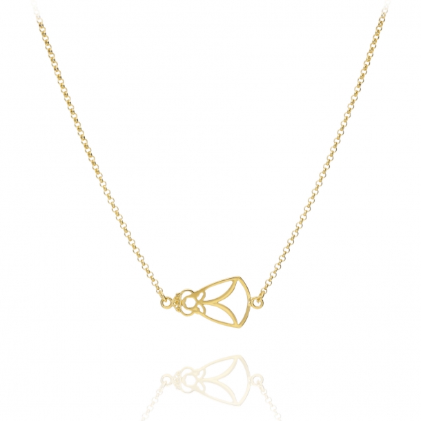 Gargantilla Silueta virgen...