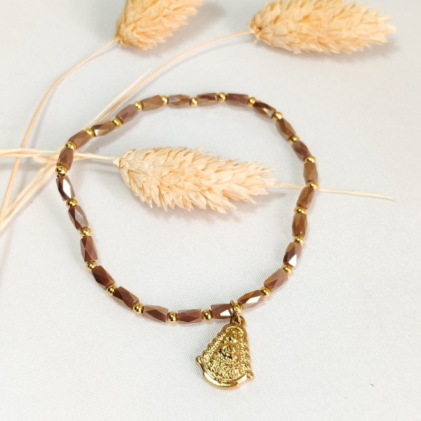 Pulsera piedras facetadas...