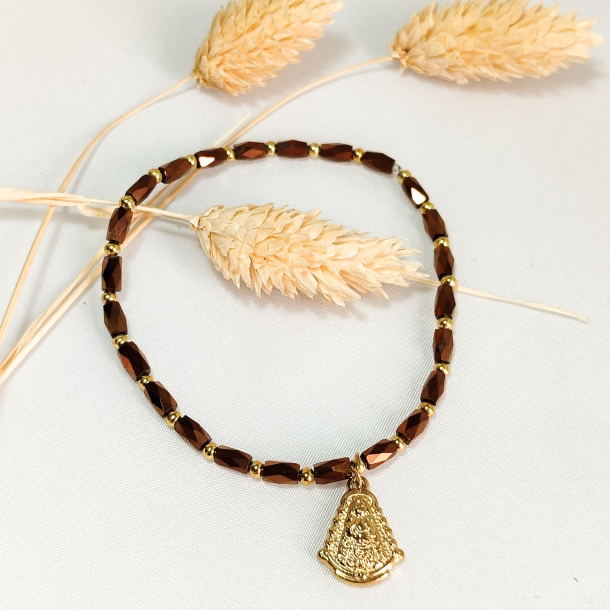 Pulsera piedras facetadas...