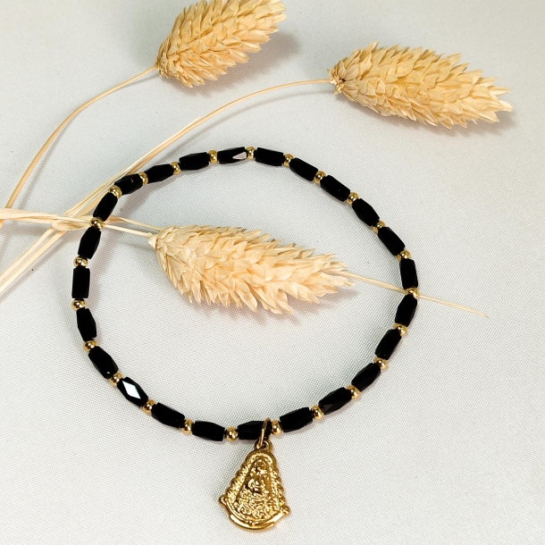 Pulsera piedras facetadas...