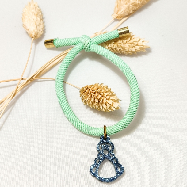 Pulsera de cuerda elástica...